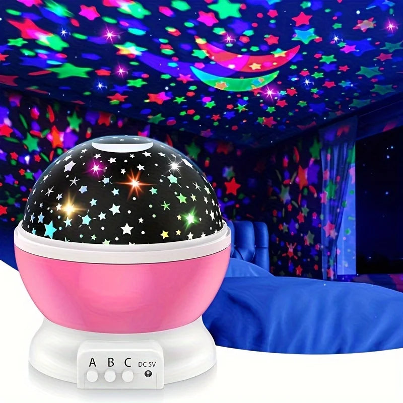 Starry Moon LED Lamp