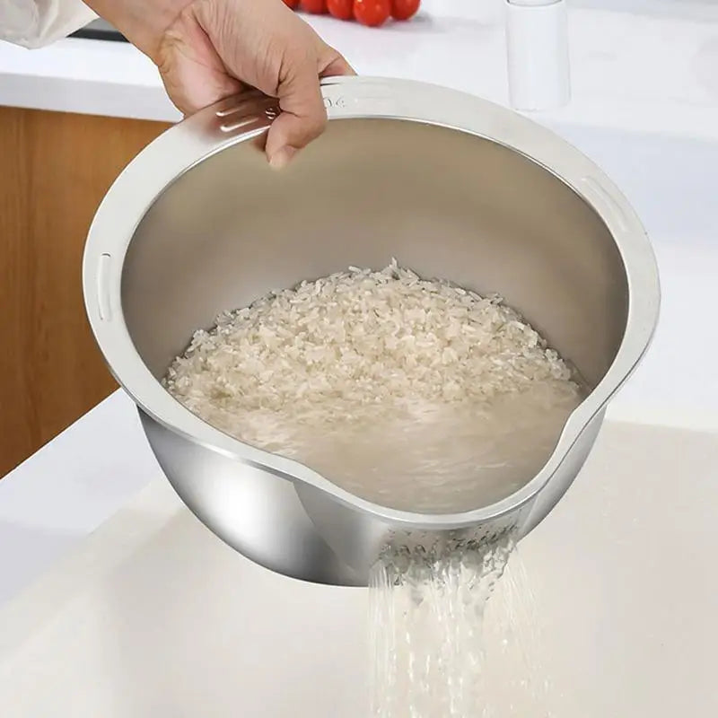 Stainless Steel Rice Washer™