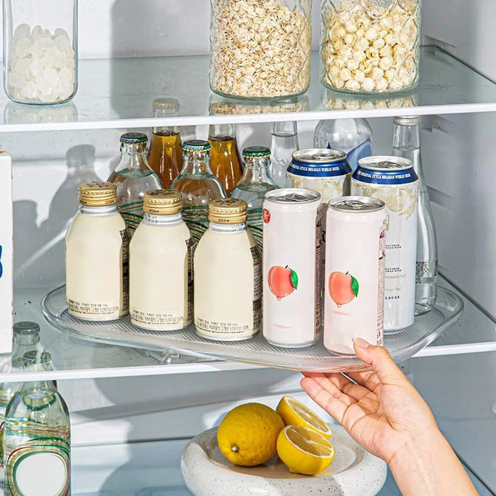 Turntable Organizer for Refrigerator