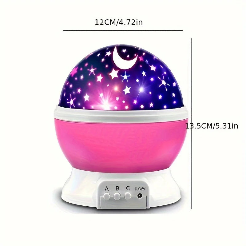 Starry Moon LED Lamp