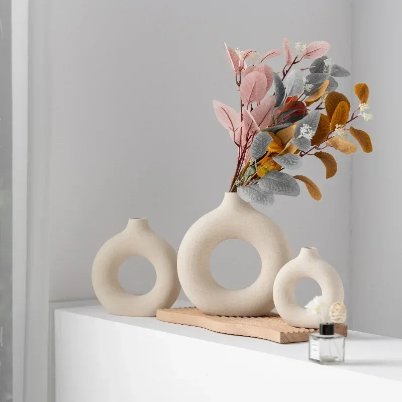 Ceramic Flower Vase for Home Living™