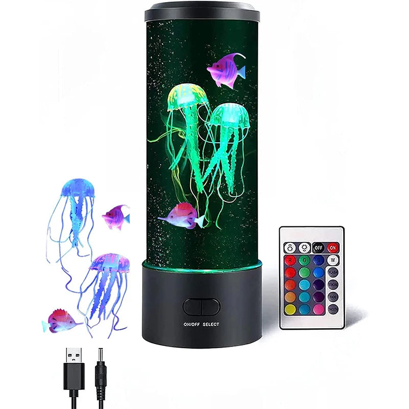 LED Jellyfish Light Creative Aquarium