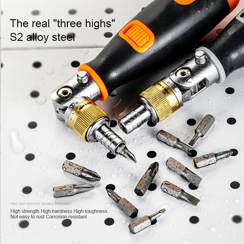 Universal Two Way joint Ratchet screwdriver™