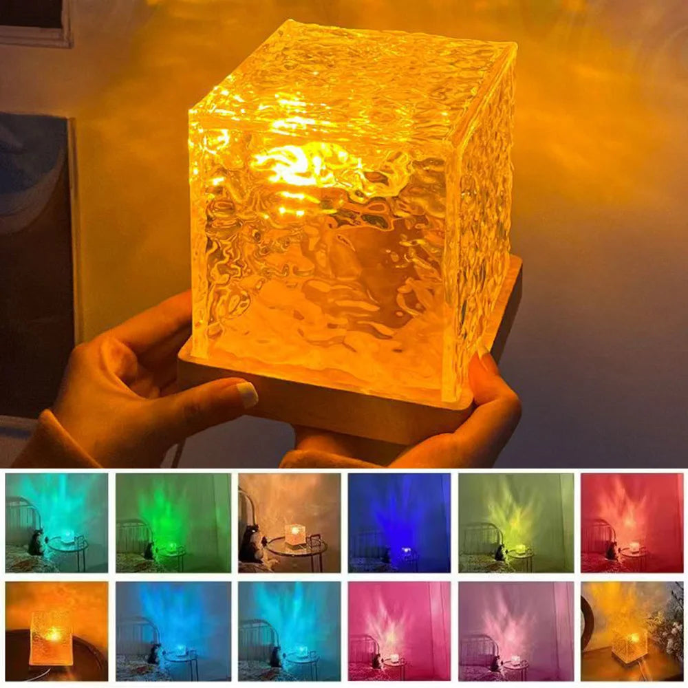 Rotating Water Ripple Night Light™