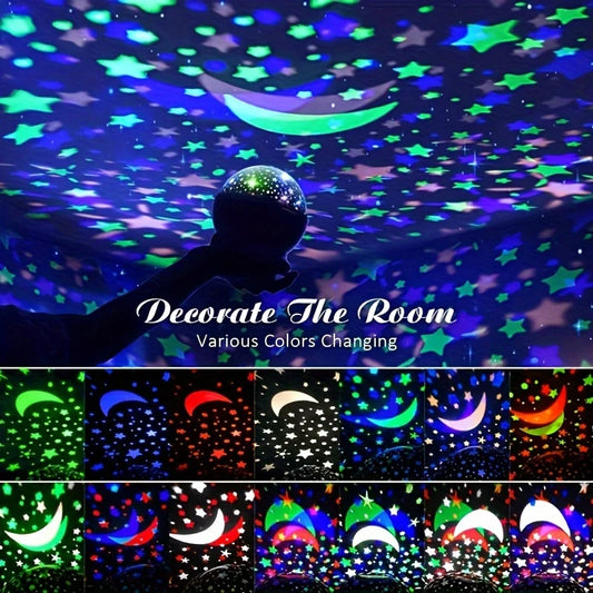 Starry Moon LED Lamp