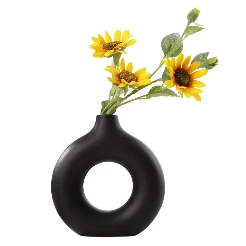 Ceramic Flower Vase for Home Living™