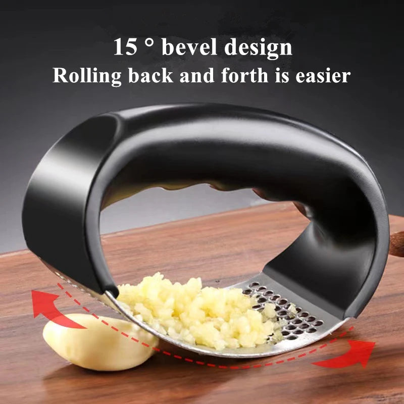 Stainless Steel Garlic Press™