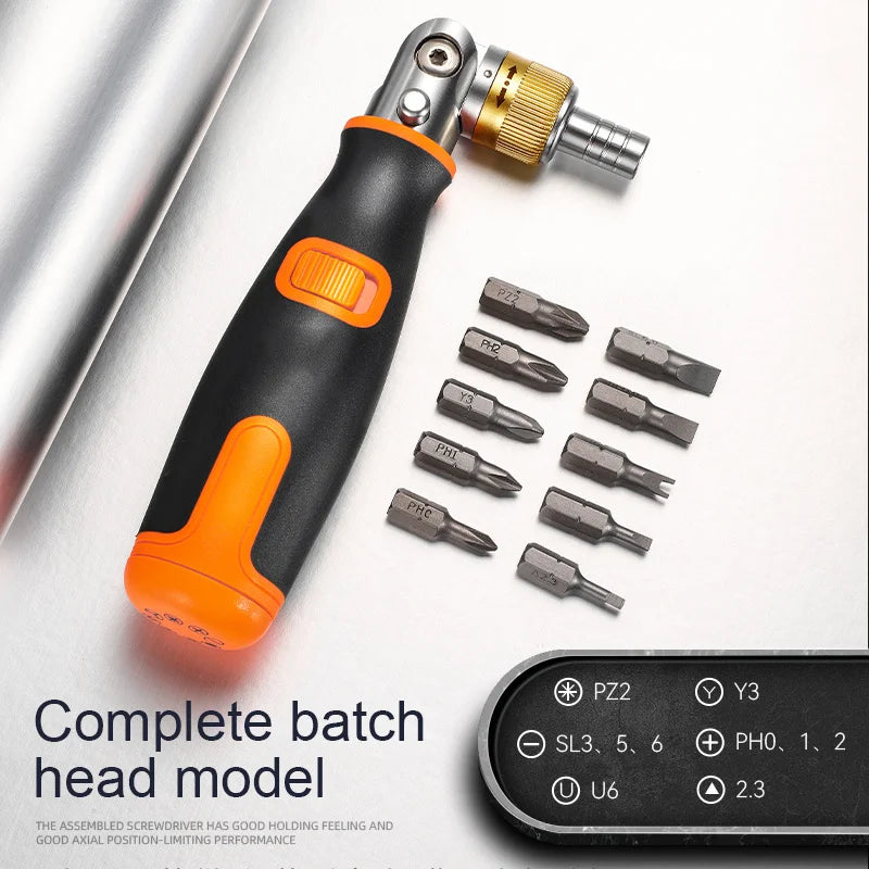 Universal Two Way joint Ratchet screwdriver™