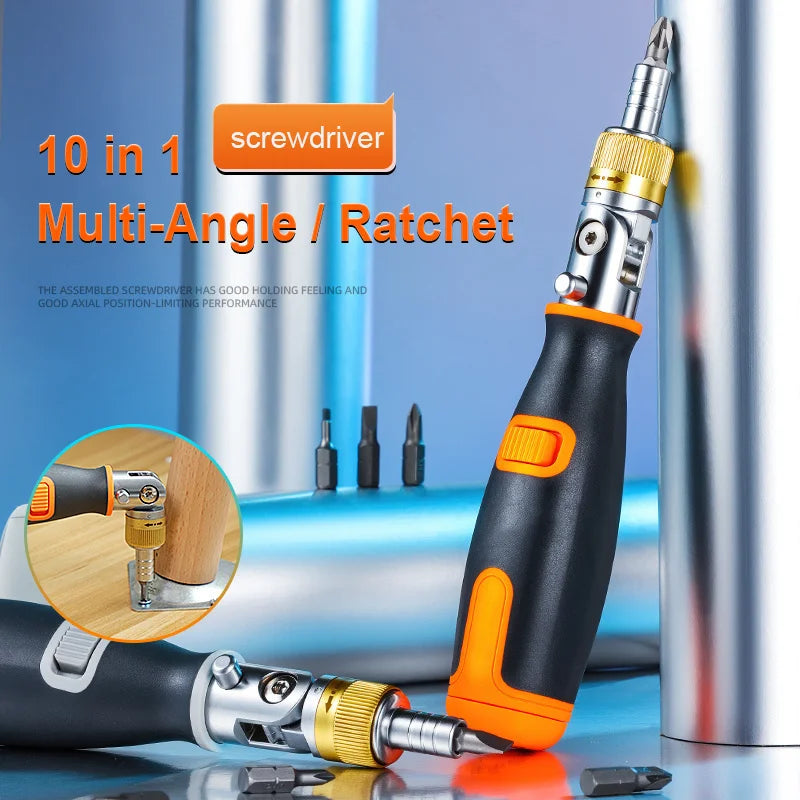 Universal Two Way joint Ratchet screwdriver™